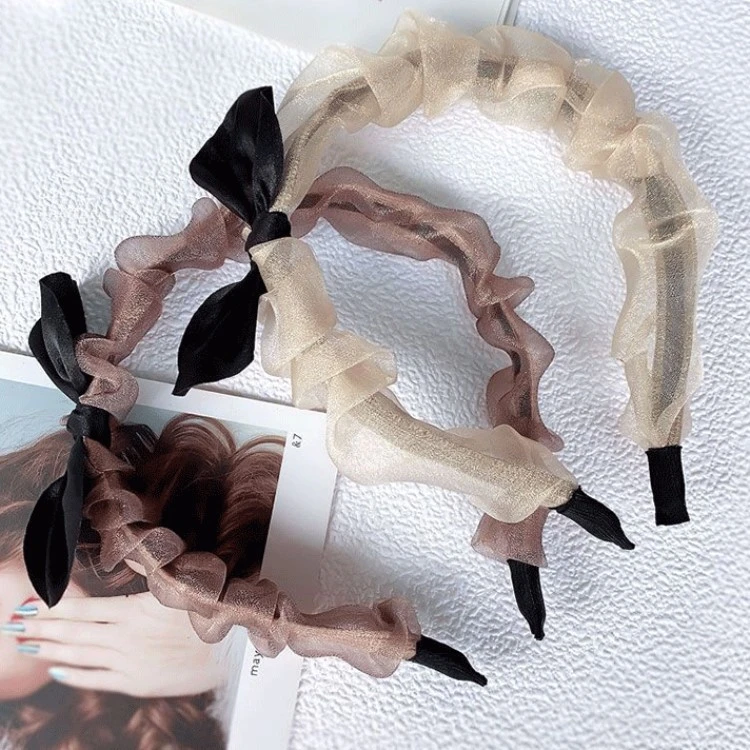 Mesh Small Fragrant Organza Headband Wild Headband