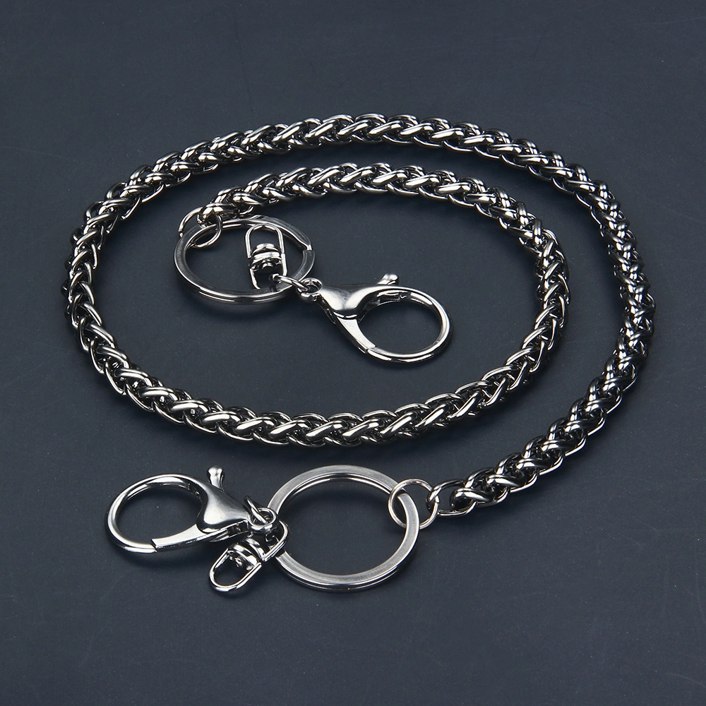 European and American pop hipster hip hop accessories original handmade metal pants chain hip-hop dance performance punk wind thick chain waist chain