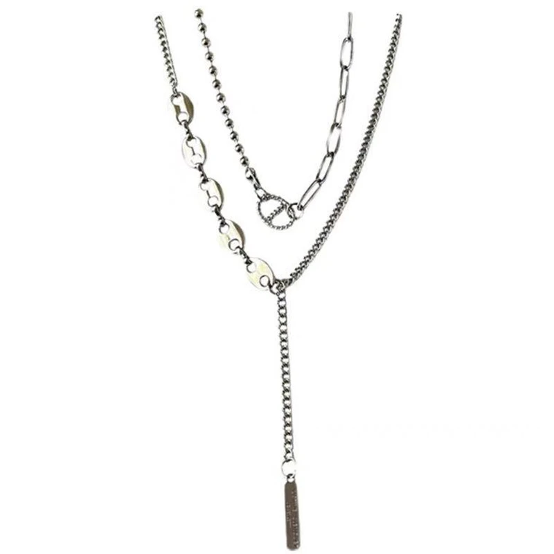 Simple Clavicle Chain Hip-hop Personality Sweater Chain