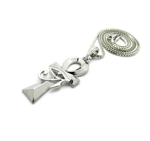 European And American Hip-hop Style Ancient Egyptian Golden Eye Pendant