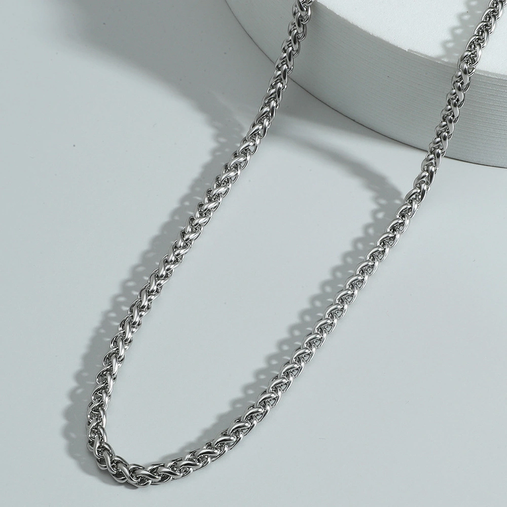 Stainless Steel Keel Chain Jewelry Necklace