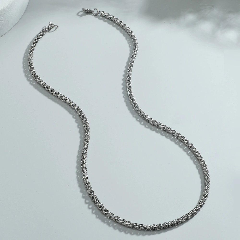 Stainless Steel Keel Chain Jewelry Necklace