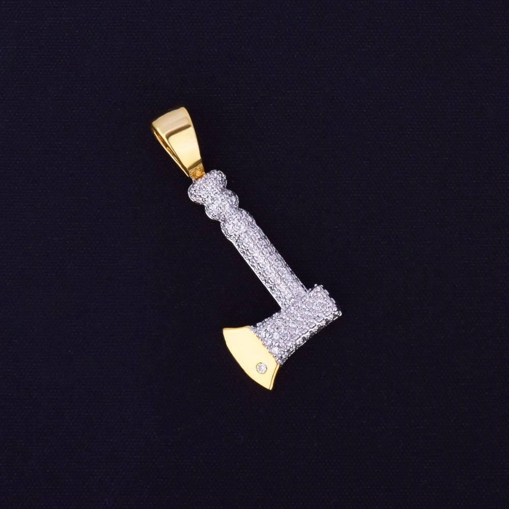 Fashion Accessories, Small Axe Pendant, Hip Hop Necklace
