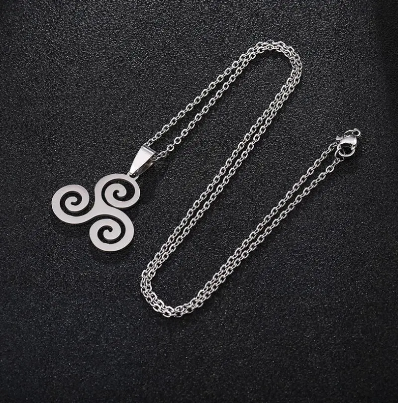 New Accessories Stainless Steel Men And Women Hip Hop New Teen Wolf Pendant