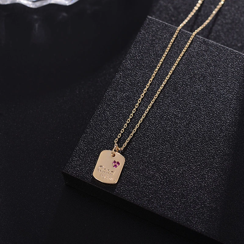 Fashion Personality Style Simple Clavicle Chain