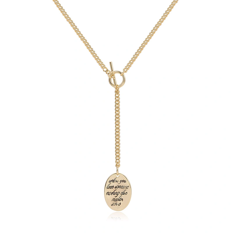 Necklace Female Simple Temperament Pendant Light Luxury Clavicle Chain