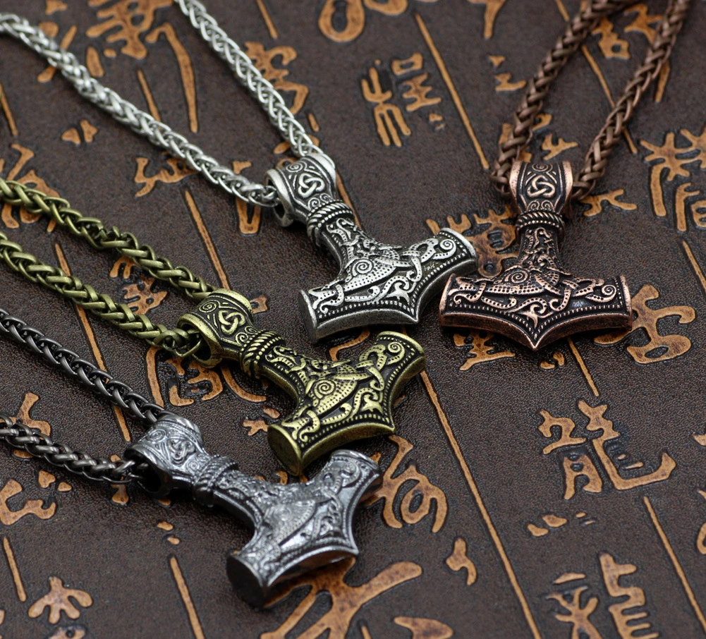 Thor's Hammer Viking Amulet Hammer Irish Jewelry