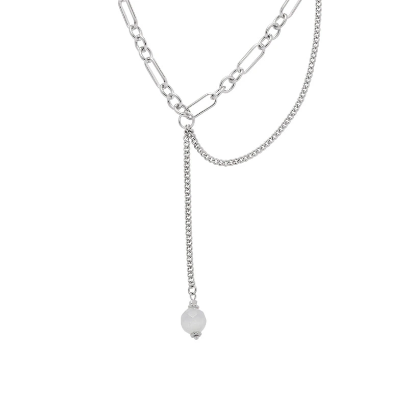 Exquisite Design, Light Luxury Pendant, Summer New Opal Clavicle Chain