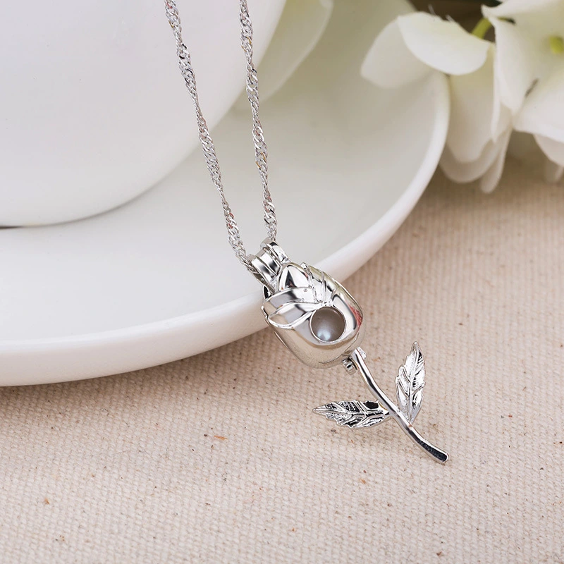 Luminous Plant Flower Clavicle Chain
