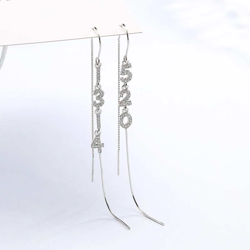 S925 Sterling Silver Ear Wire Earrings Women
