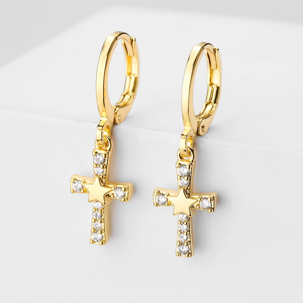 New Trendy, Exquisite, Small And Micro-inlaid Zircon Earrings Temperament Earrings