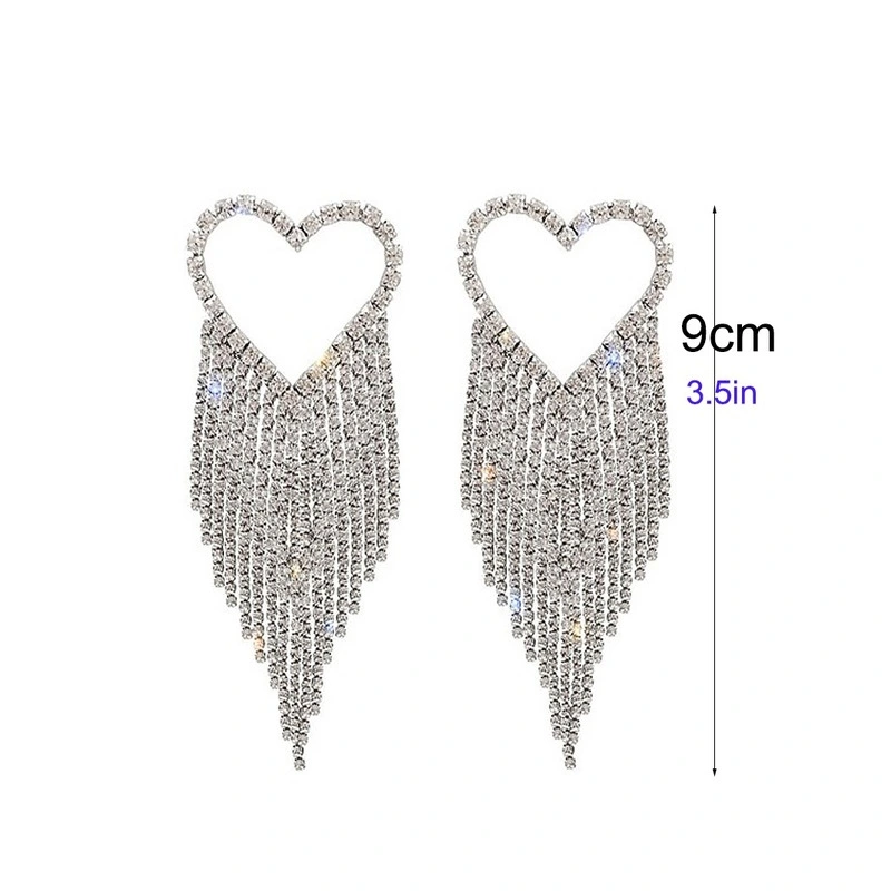Long Tassel Earrings Net Celebrity Fashion Earrings