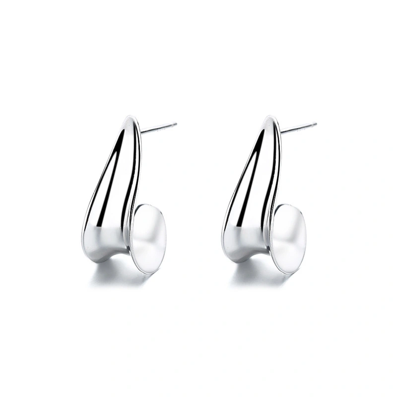 Twisted Earrings Women S925 Sterling Silver Earrings