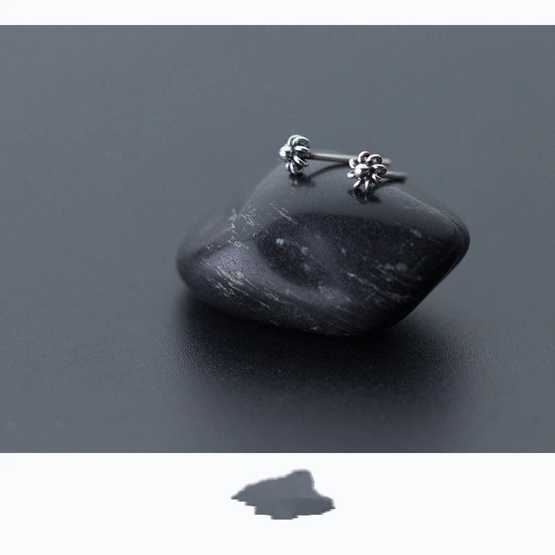 Flower Earrings Ethnic Style Trend Small Flower Art Earrings