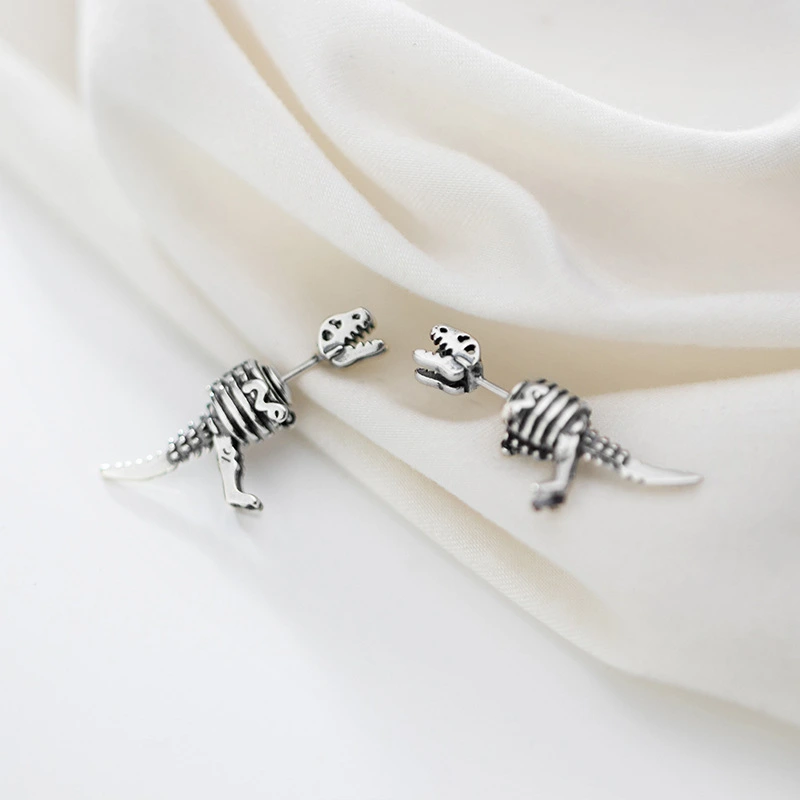 Fashion Dinosaur Earrings Temperament Personality Ear Jewelry