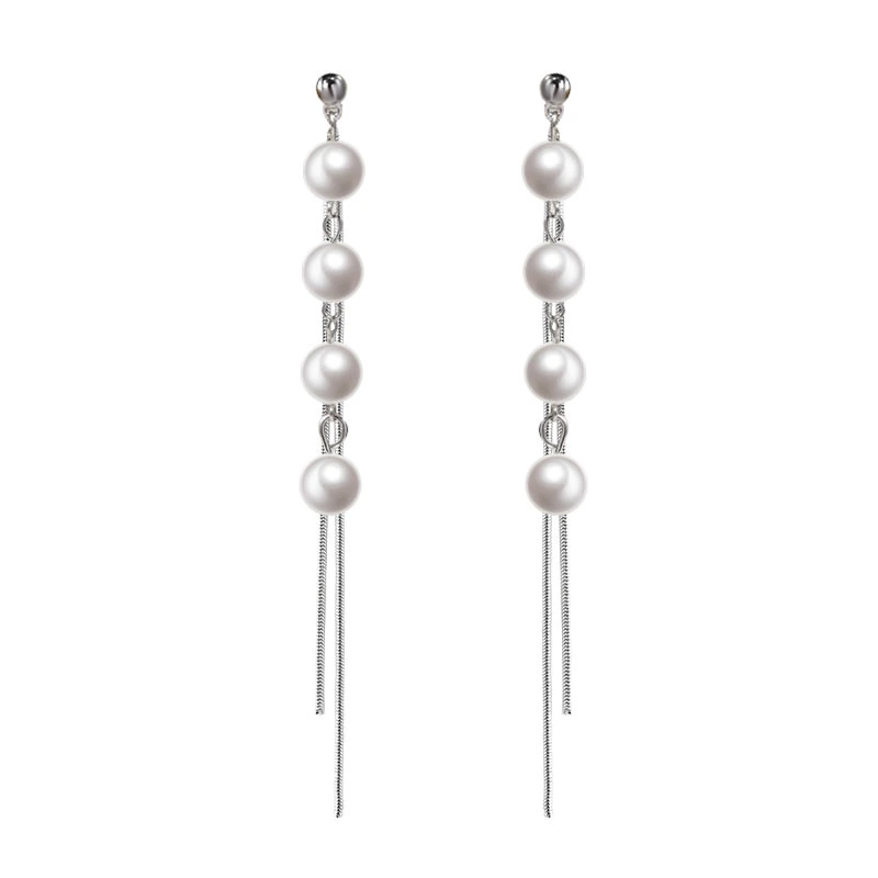 Pearl Temperament Ear Jewelry Earrings