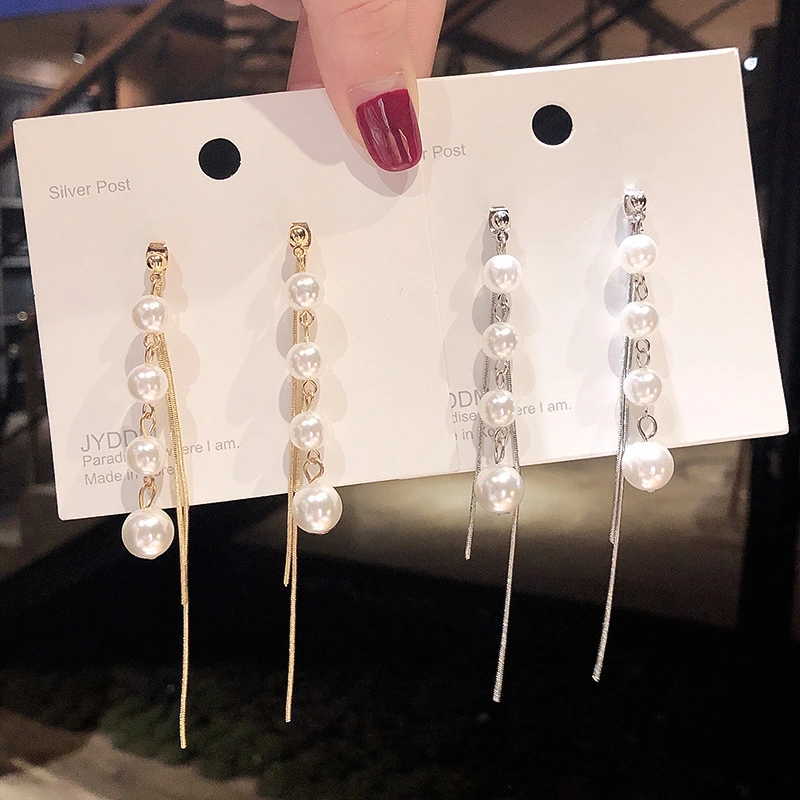 Pearl Temperament Ear Jewelry Earrings