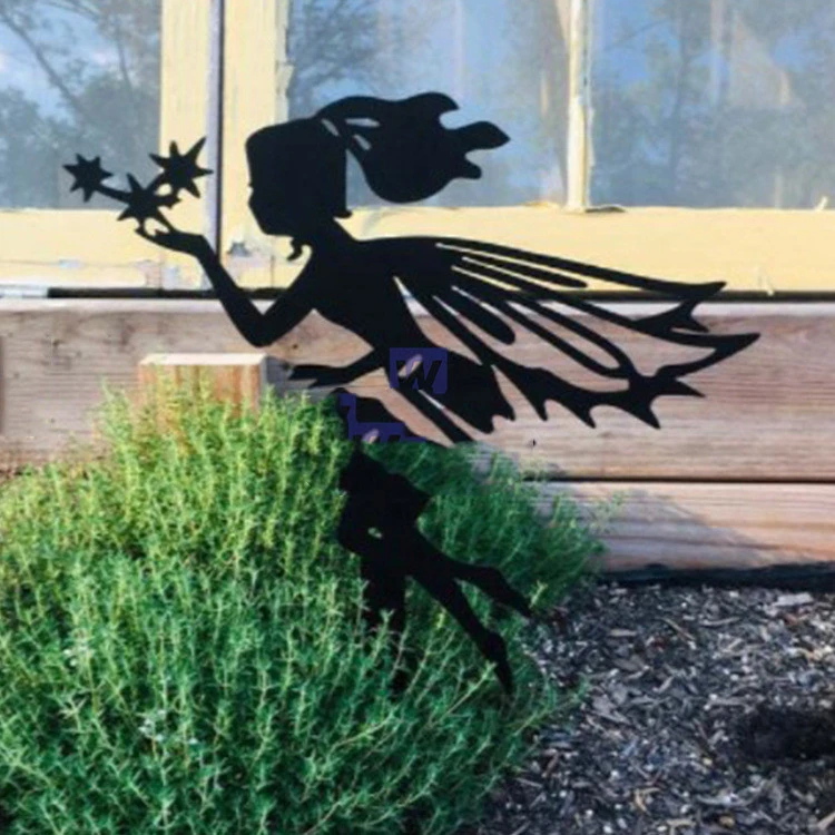 Fairy Garden Metal Iron Crafts Pendant Pendant