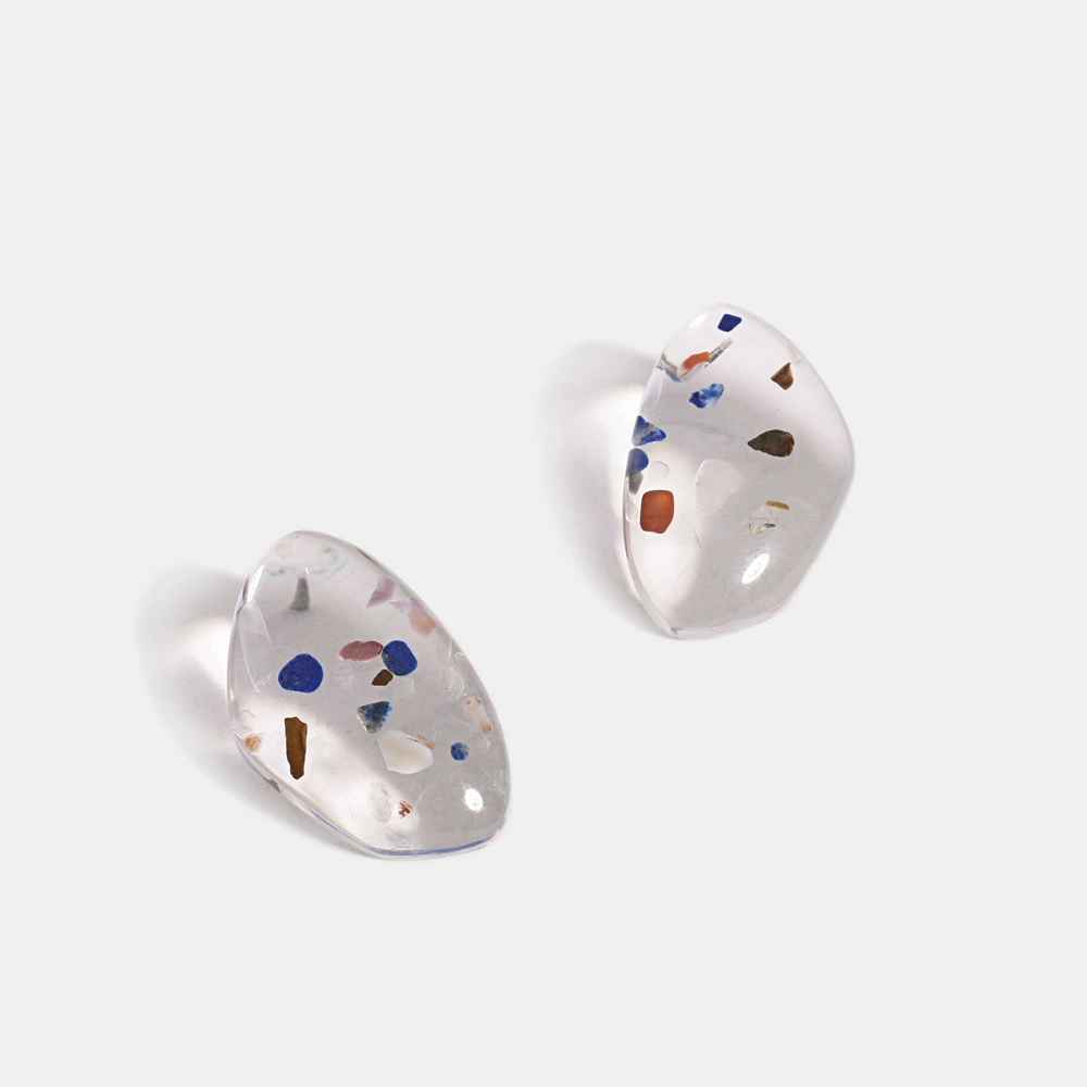 Creative Transparent Organic Acrylic Earrings