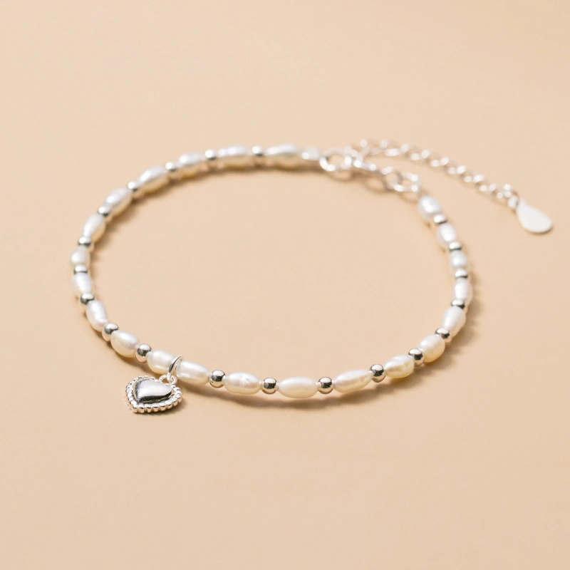 Small Temperament Bead Pearl Fashion Love Bracelet