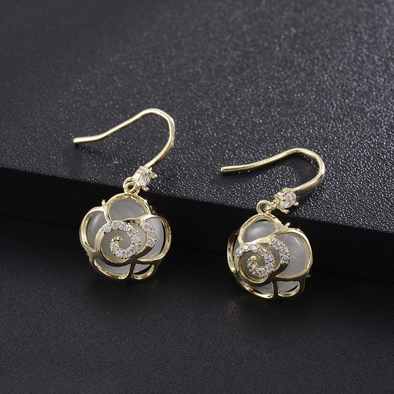 French Ins Light Luxury Fashion Personality Korean Earrings