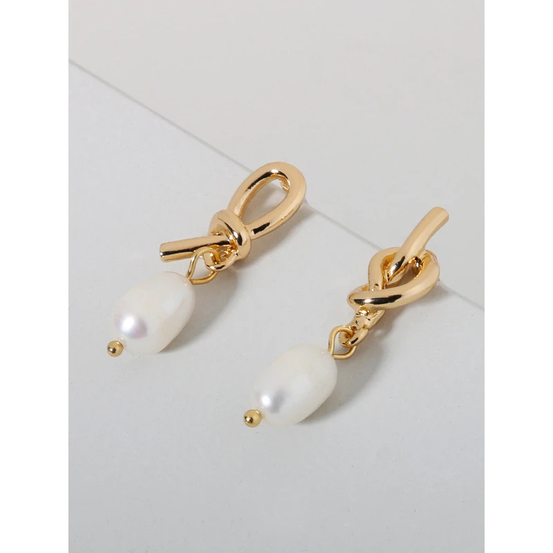 Freshwater Pearl Ear Clip Without Pierced Earrings