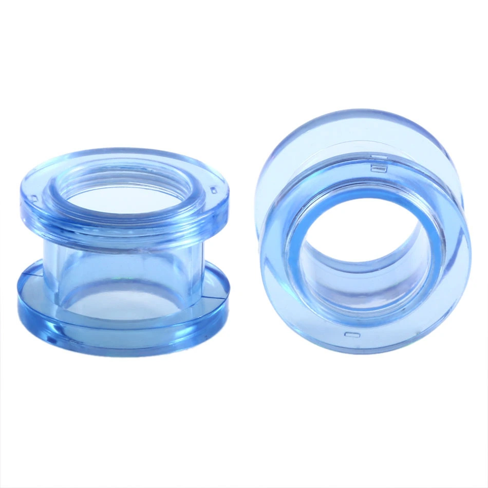 Auricle Pulley Hollow Channel Colorful Ear Amplifying Human Body Piercing Jewelry