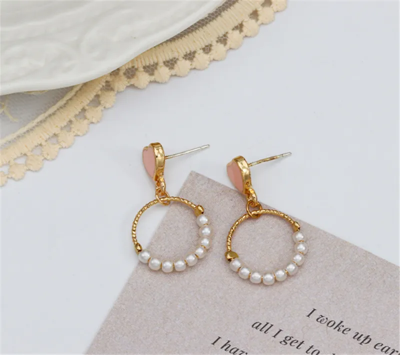 S925 Silver Needle Korean Temperament Simple Earring Small Ring