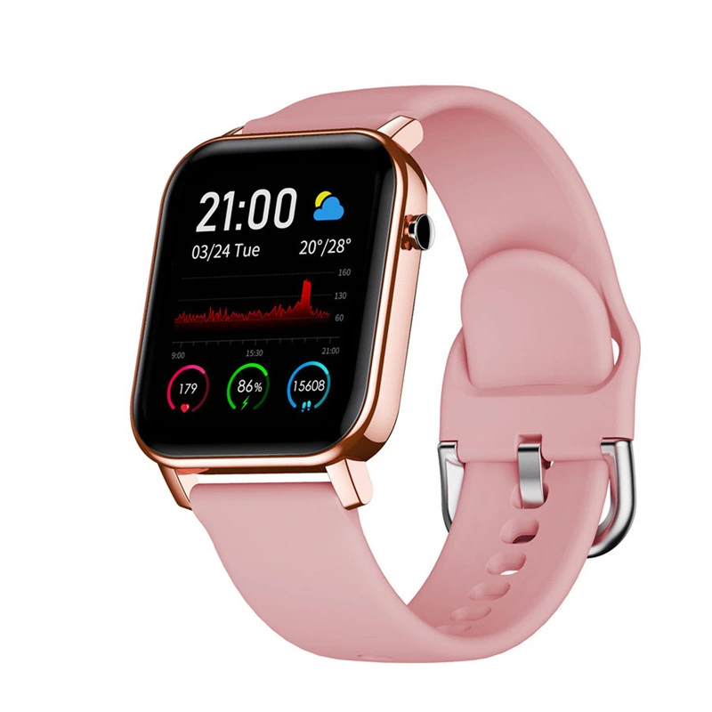Smart Bracelet Full Touch Square Screen 1.4 Inch IPS HD IP68 Waterproof Heart Rate And Blood Pressure Smart Reminder Watch