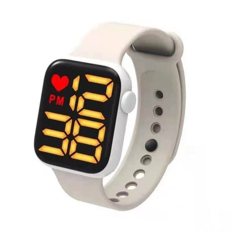 Touch Square Large Screen LED Electronic Watch