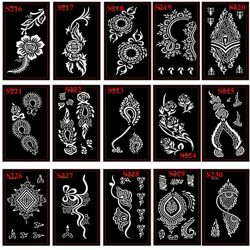 Tattoo template flash painting sticker