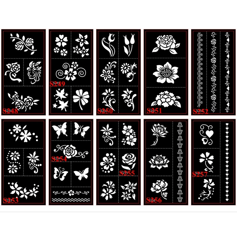 Tattoo template flash painting sticker