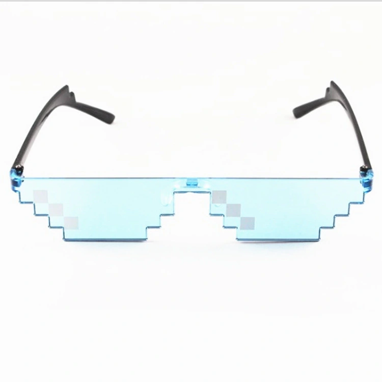 Mosaic Pixel Sunglasses Anime Peripheral Spoof Costume