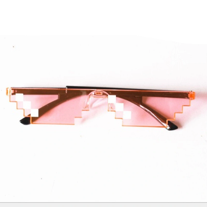 Mosaic Pixel Sunglasses Anime Peripheral Spoof Costume