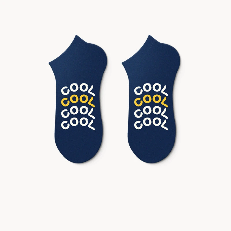 Tide Socks Female Shallow Mouth Socks Male Original Cute Cartoon Avatar Boat Socks Invisible Short Socks