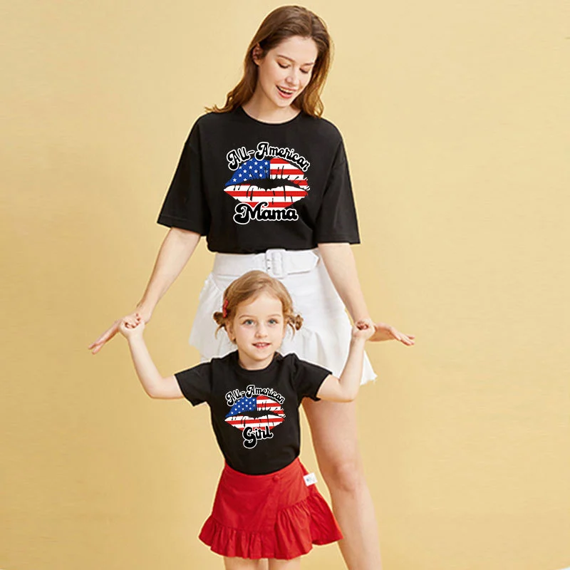 Female Women Fashion Trendy Casual Top Letter Cartoon Printing