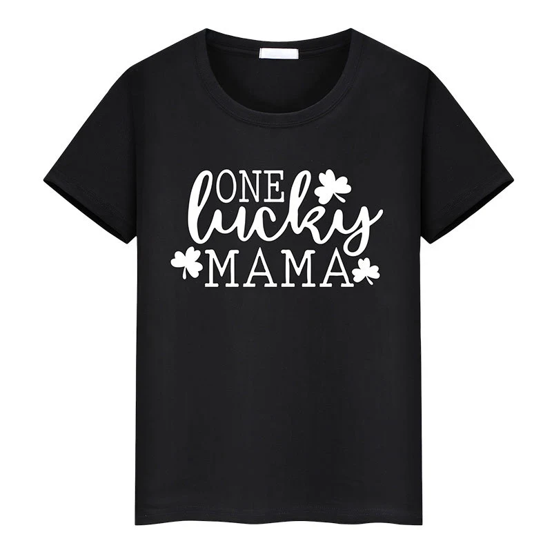 T-Shirt Round Neck Casual Fashion Simple Loose Red Short Sleeves