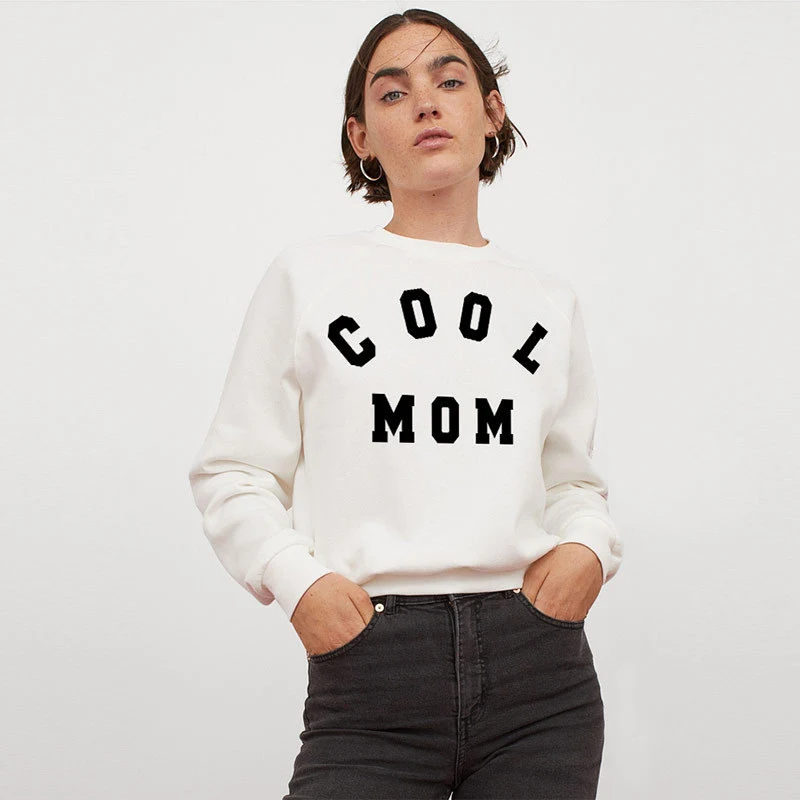 Sweater Women Loose Letters Personality Creative Printing Autumn