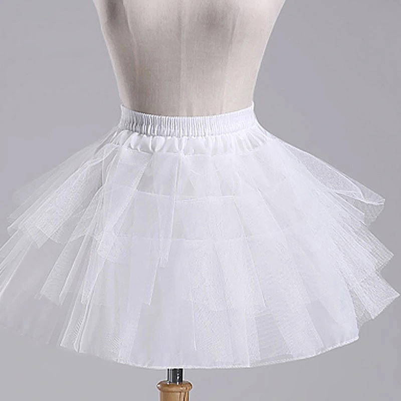 Super Puffy Violent Hard Gauze Boneless Petticoat Skirt