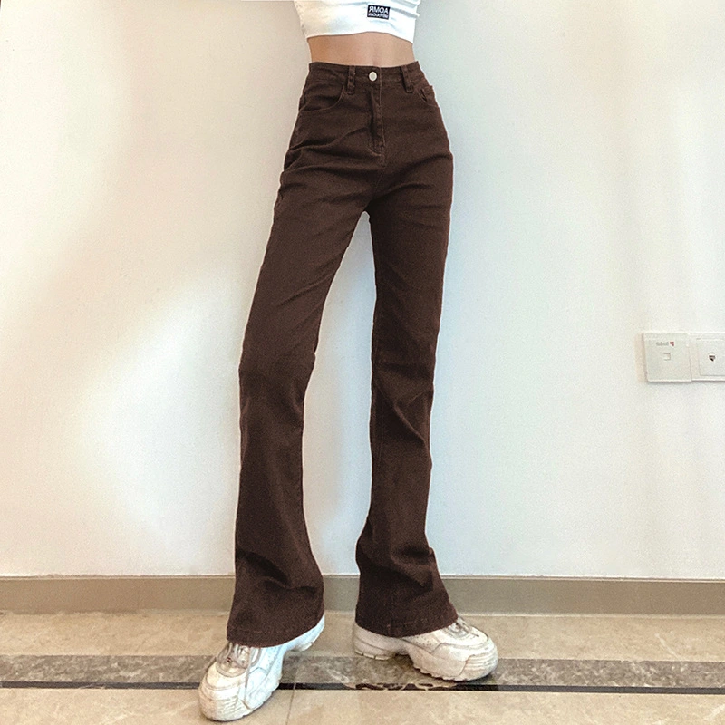 High-waisted Slim Slimming Hip Jeans