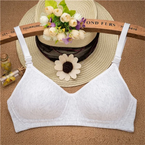 No Steel Ring Bra Cotton Girl Underwear