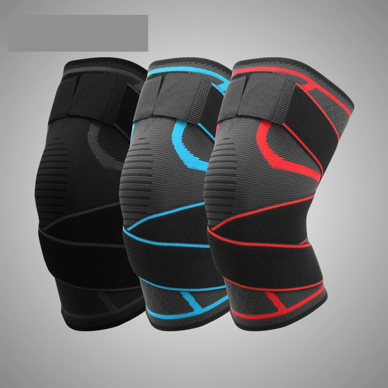 Sports Compression Horoscope Cross Strap Knee Pads