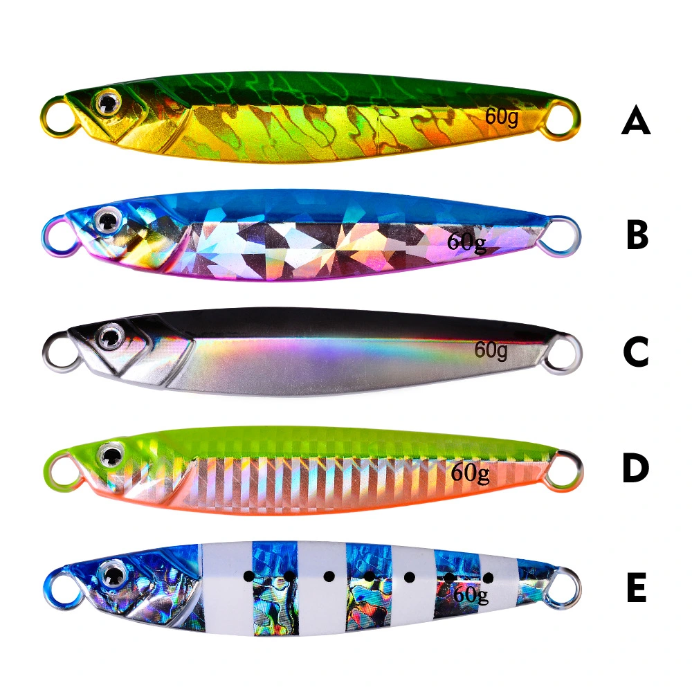 Luminous Iron Plate Lead Fish Long-range Metal Bionic Lure Bait Bionic Bait