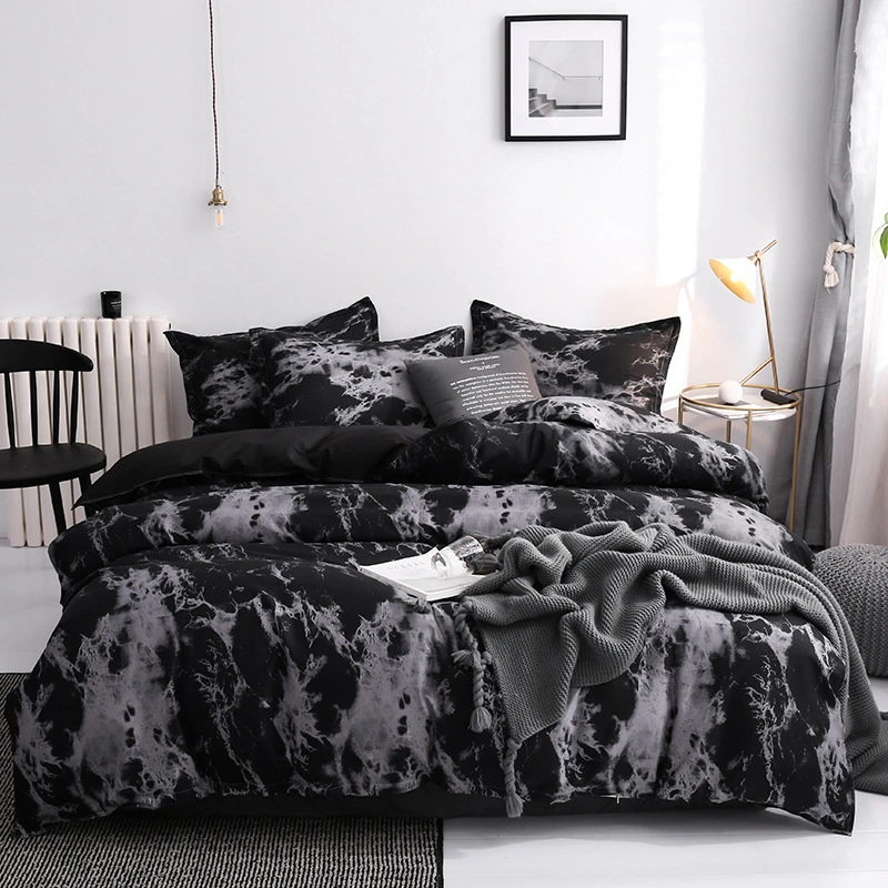 Four-piece Bed Linen, European, American And Japanese Size Without Bed Sheet
