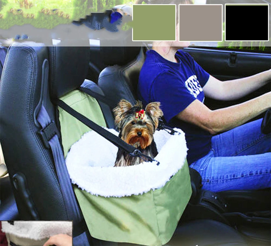 Double Padded Pet Car Bag Waterproof