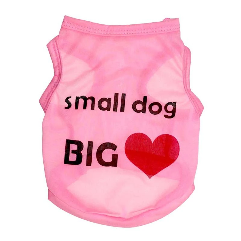 Pet Clothing Breathable Thin Comfortable Puppy Vest