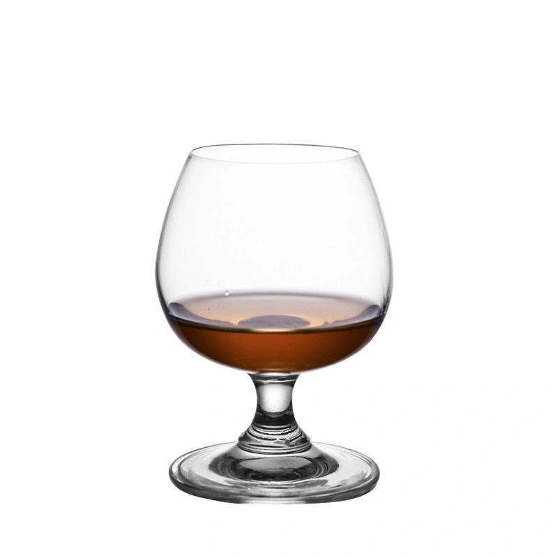 Creative foreign wine cup brandy cup large crystal glass short foot cup whisky cup big belly cup XO cognac cup