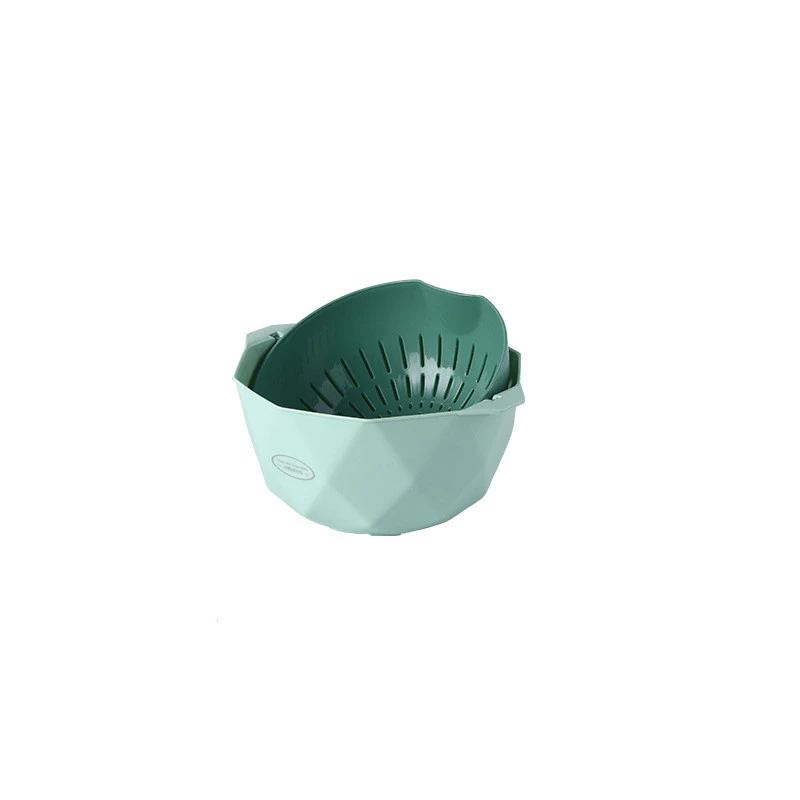 Double-layer Washing Fruit Plate Sink With Handle