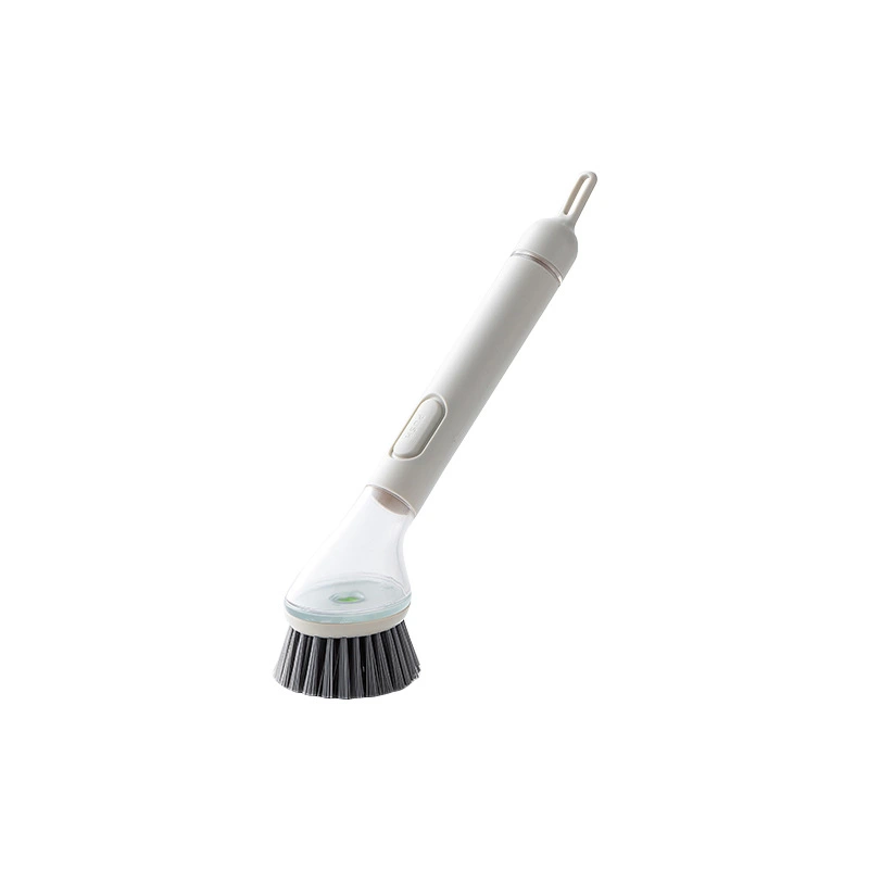 Long Handle Pot Brush With Liquid Household Kitchen Cleaning Brush And Dishwashing Brush