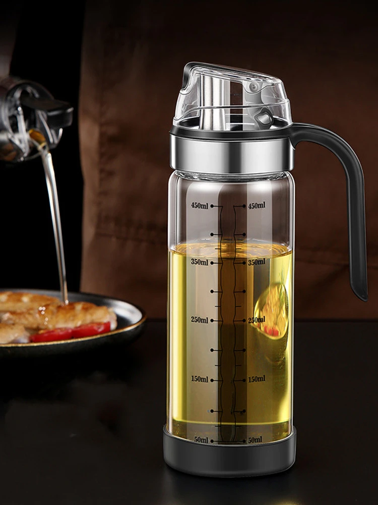 Automatic Opening And Closing Anti-leakage Oil Bottle Seasoning Bottle